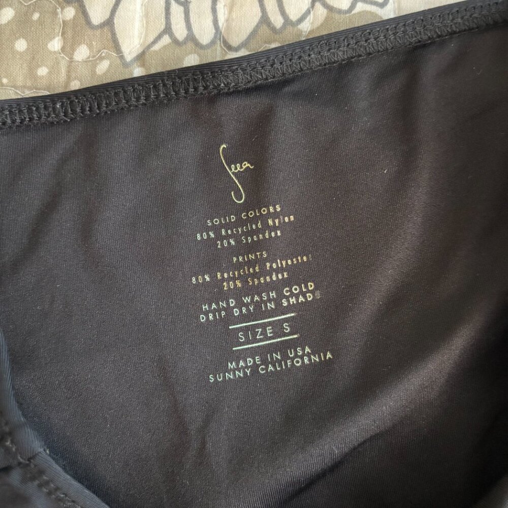 NWOT Seea Black Brasilia Bottoms - Size S - Picture 2 of 5